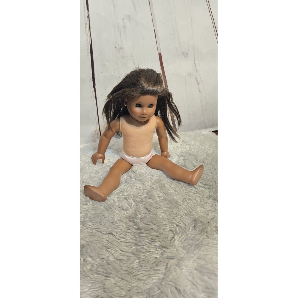 American Girl Doll Dark Hair Tan Skin Brown Eyes‎ Realistic Play Toy